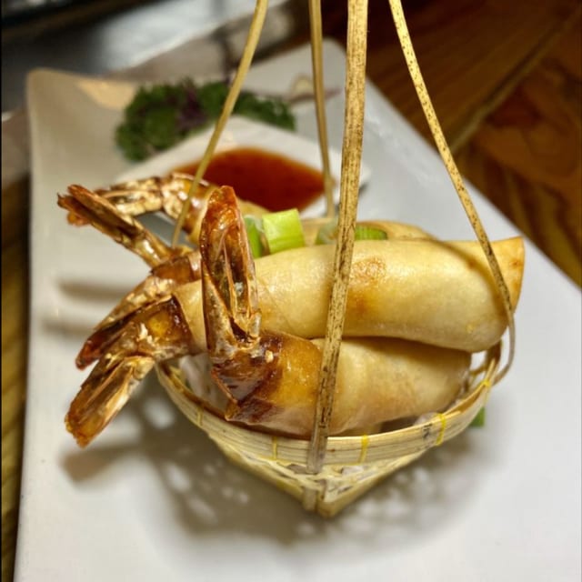 Shrimp in a Blanket.