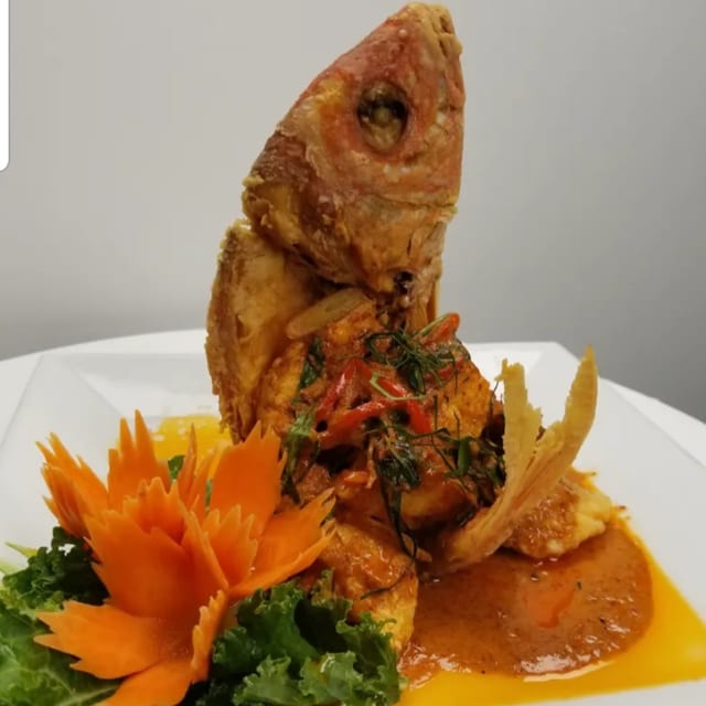 Deep-Fried Red Snapper.